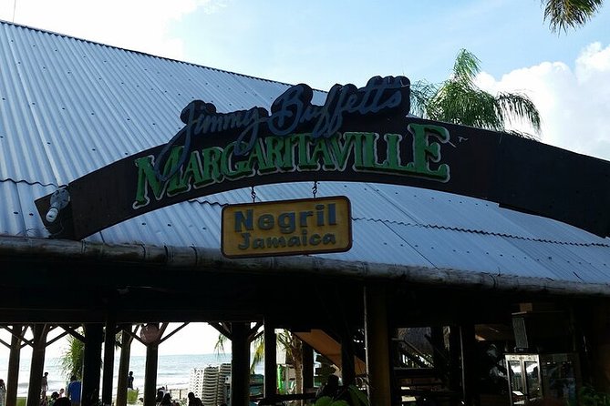 4. Negril Full-Day Guided / Sunset Tours 7miles Beach Blue Hole & Ricks Café - Sunset at Rick’s Cafe on Jamaica’s western tip