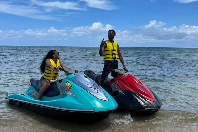 ATV and Jet Ski Options in Montego Bay with Transportation - Tropical Bliss Beach and the 30-minute jet ski ride