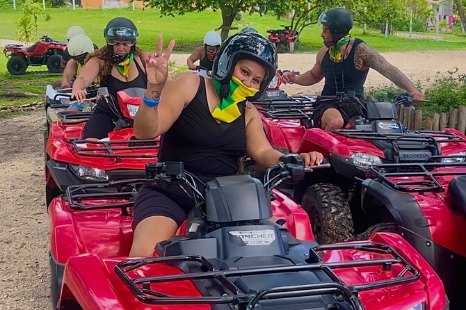 ATV, Bamboo Rafting , Horseback Ride & Blue Hole Falls Ocho Rios - A long day from Montego Bay to Ocho Rios