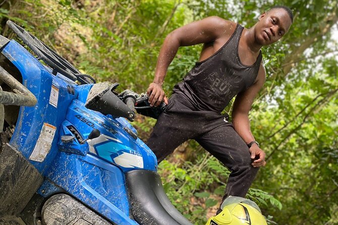 ATV Jungle Ride and Sunset at Rick’s Cafe from Montego Bay - The road west to Negril