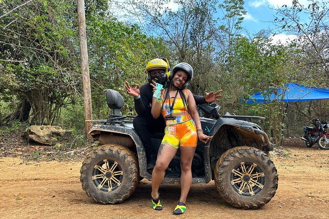 ATV Quad Biking and Bamboo Rafting with limestone foot massage. - Two Jamaican adventures in one short outing