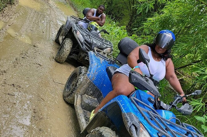 ATV Riding in Rainforest & Ricks Cafe from Montego Bay - Seven Mile Beach and the feel of Jamaica’s west coast