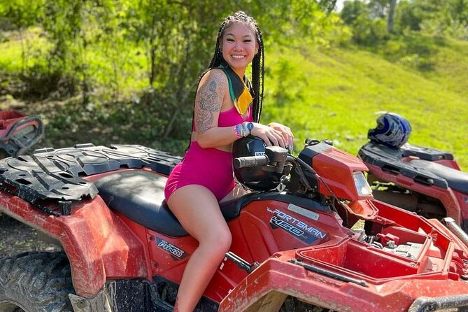 ATV Safari, Horseback Ride and Bamboo Rafting Experience - From Jamaican estate trails to the Caribbean Sea