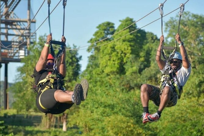 ATV Safari, Zipline Canopy and Horseback Ride Experience - Where ziplining fits into the day