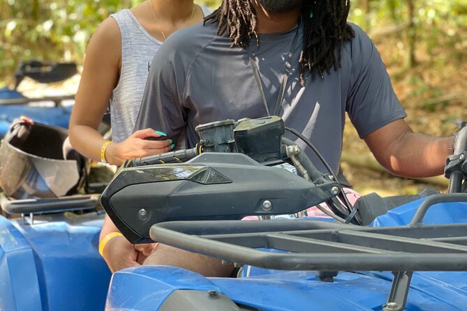 ATV, Zipline, Horseback, Bamboo Rafting and Rick’s Cafe - ATV trails, mud, hills, and sugarcane