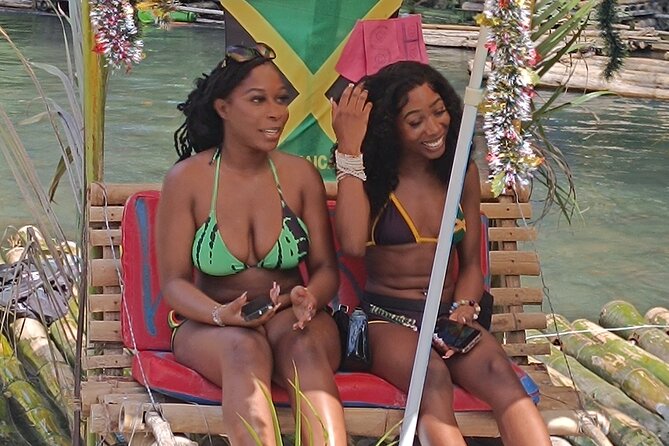Bamboo Rafting Adventure with Limestone Massage from Montego Bay - The limestone foot massage