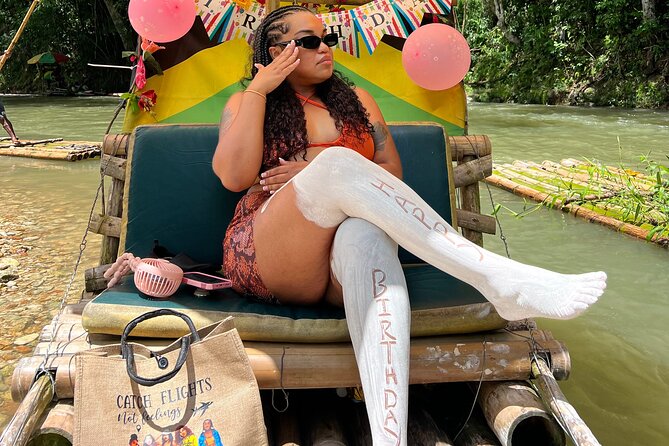 Bamboo Rafting and Limestone Massage in Montego Bay, Jamaica - Floating gently along the Lethe River