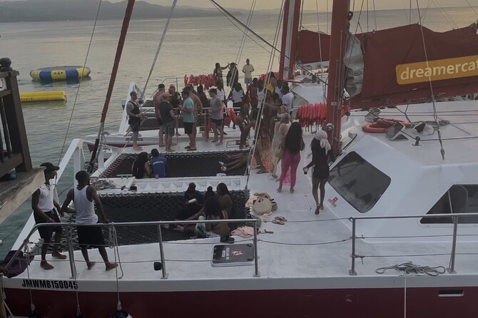 Bamboo Rafting, Catamaran Party Cruise and Snorkeling in Jamaica - The limestone foot massage adds a memorable pause