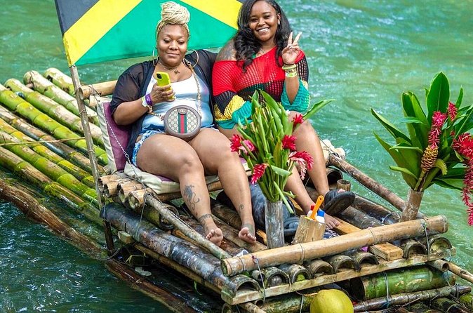 Bamboo Rafting, Dunns River , Zipline And Horseback Ride Combo - The transport is part of the experience