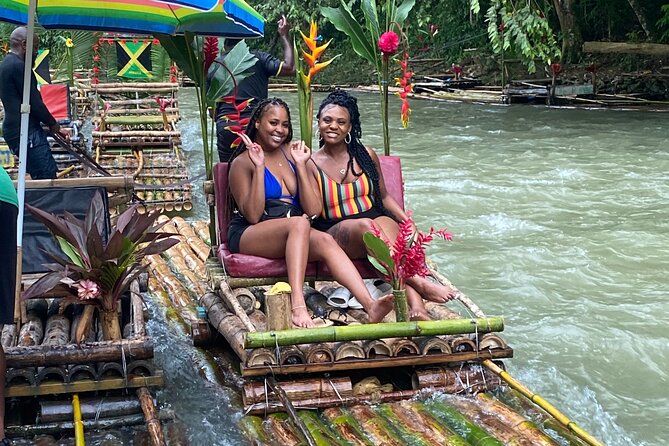 Bamboo Rafting & Limestone Foot Massage from Montego Bay - The guide can shape the whole day