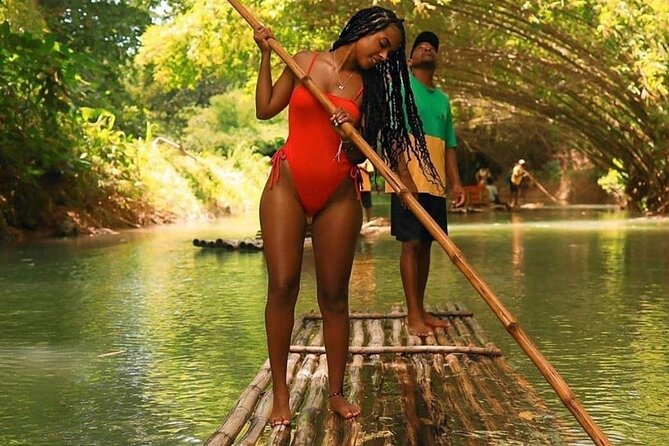 Bamboo Rafting Limestone Foot Massage/Negril 7 Miles Beach/Ricks Cafe Combo - From Montego Bay to the Lethe river