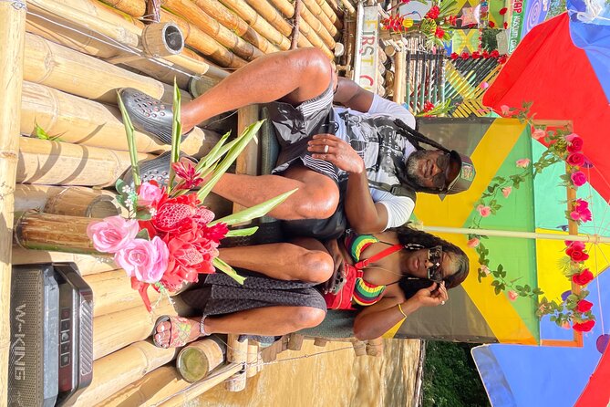 Bamboo Rafting w/ Limestone Massage Montego Bay Jamaica - What the Lethe River outing is really like