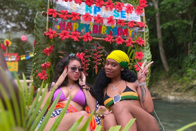 Bamboo Rafting with Limestone Foot Massage Montego Bay - The limestone foot massage stop