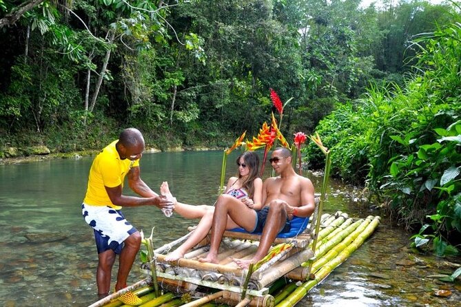 Bamboo Rafting with Limestone foot or Full Body Massage in Montego Bay - Weather, timing, and cancellation