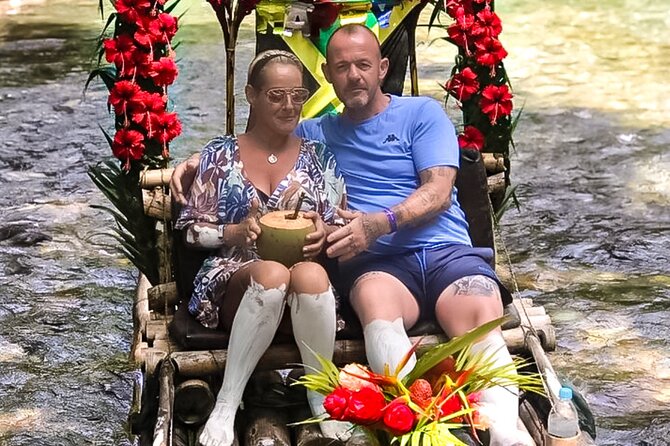 Bamboo River Rafting Limestone Foot Massage & Bottle of Rum Punch - What the Great River ride is really like