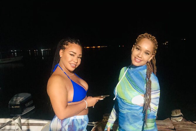 Bioluminescent Lagoon Tour: Night Swimming and Liming in Jamaica - Swimming or staying on the boat