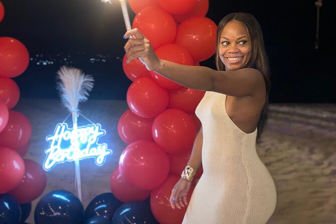 Birthday Dinner On Beach In Montego Bay Jamaica - Arriving at the beach for a 7:30 pm birthday dinner