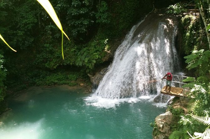Blue Hole and Dunn's River Falls from Montego Bay - Scotchies Gives Lunch a Local Flavor