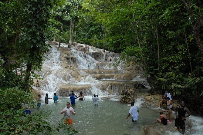 Blue Hole and Dunn's River Falls Tour from Montego Bay - An eight-hour day made easier by private transport