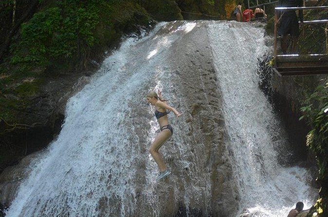 Blue Hole and Secret Falls plus Dunn's River Falls Combo Tour - Why the private vehicle matters from Montego Bay