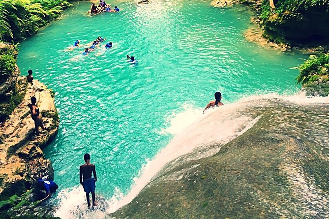 Blue Hole and Secret Falls plus Luminous Lagoon Tour - Secret Falls adds a quieter photo stop