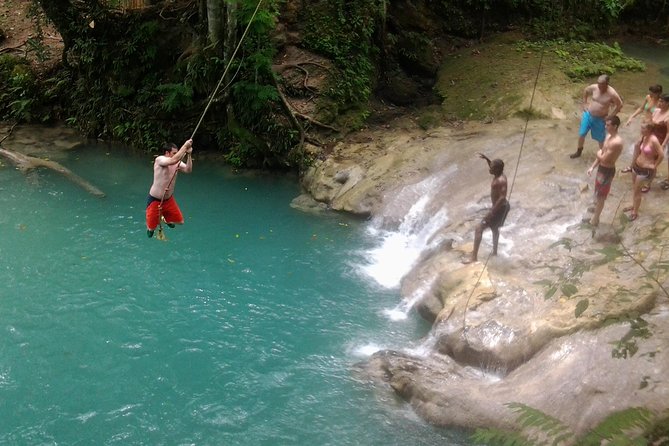 Blue Hole, Dunn's River Falls Luminous Lagoon Excursion From Montego Bay - Three Jamaican water stops in one long day