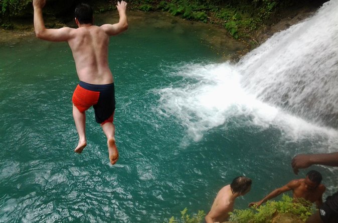 Blue Hole, Dunn's River Falls Luminous Lagoon Excursion From Montego Bay - The pace, comfort, and physical demands