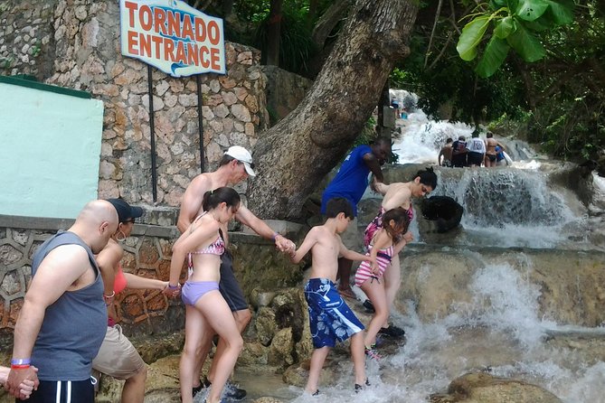 Blue Hole, Dunn's River Falls Luminous Lagoon Excursion From Montego Bay - Dunn’s River Falls for the classic Jamaica moment