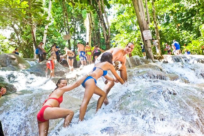 Blue Hole/ Dunn's River Falls & Luminous Lagoon (Glistening water) 3 in 1 combo - Watching Luminous Lagoon light up