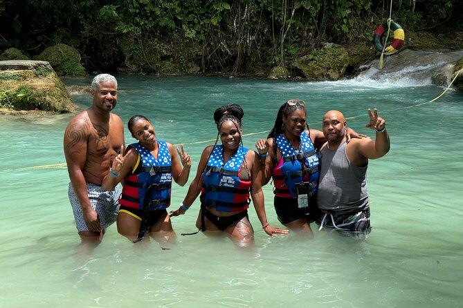 Blue Hole Secret Falls and River Tubing Private Tour - The guides and drivers shape the day