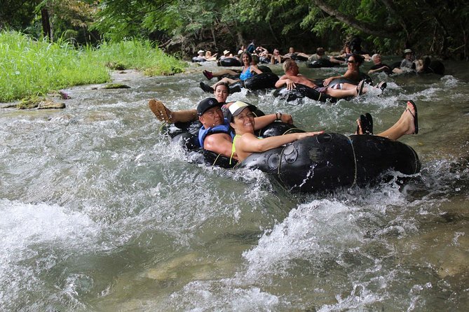 Blue Hole Secret Falls and River Tubing Private Tour - Cool Blue Hole, rope swings, and Secret Falls