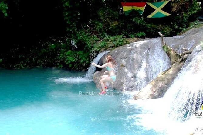 Blue Hole Secret Falls Excursions Best Water Falls in Jamaica - Arriving at the Falls and Pools