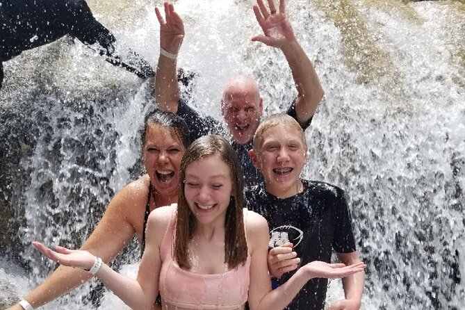 Blue Hole, Secret Falls & River Rapids Tubing from Montego Bay - Ocho Rios makes the day more than a transfer