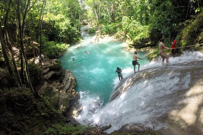 Blue Hole Waterfall Tour from Montego Bay - A private ride from Montego Bay