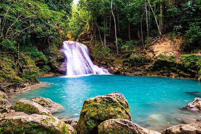 Blue Hole Waterfall Tour from Montego Bay - Ocho Rios shows Jamaica’s resort side