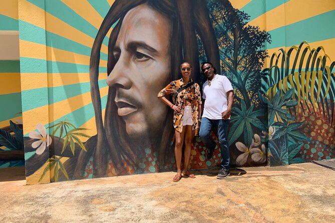 Bob Marley 9 Miles Tour and Dunns River Falls - Fern Gully and the plants along the road