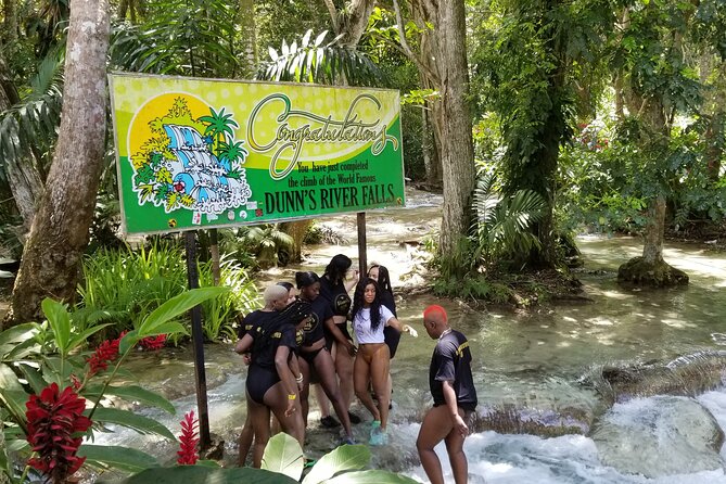 Chuck Norris Secret Falls and Dunn's River Falls - Chuck Norris Secret Falls: rope swings and cool pools
