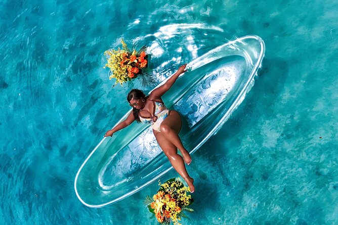 Clear Kayak Drone Photo Shoot and Video in Montego Bay - Sun, clouds, and the timing of your pictures