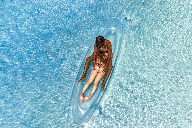 Clear Kayak Photoshoot in Montego Bay - What the one-hour schedule means
