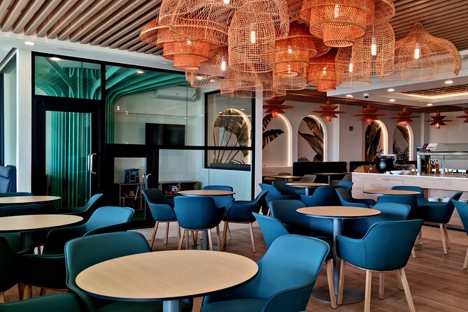 Club Mobay Sangster Airport VIP Lounge with Priority Entry - Families, adults, and the lounge layout