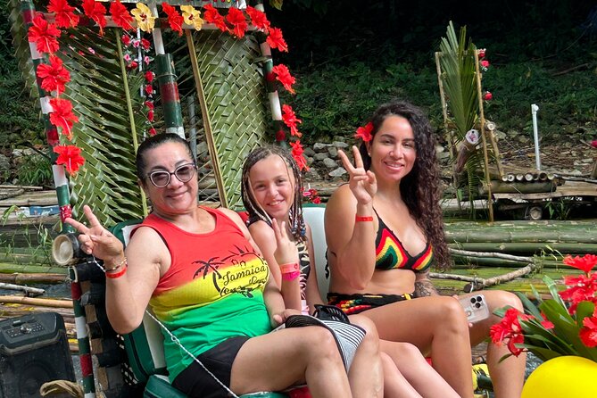 Customized Happy Hour Bamboo Rafting+Limestone Massage + Shopping - A gentle ride down Jamaica’s Lethe River