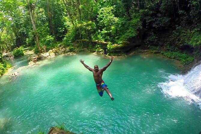 Dunn's River Falls and Blue Hole Adventure from Montego Bay Ja - Blue Hole: pools, rope swings, and limestone caves