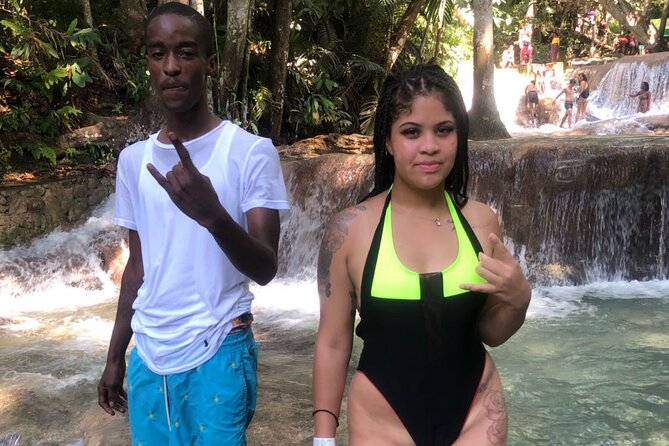 Dunn's River Falls and Blue Hole Tour Ocho Rios from Montego Bay - Blue Hole, rope swings, and Secret Falls
