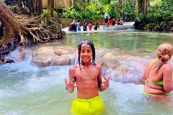 Dunn's River Falls and Horseback Riding Adventure Ocho Rios Ja - Who will enjoy this day most