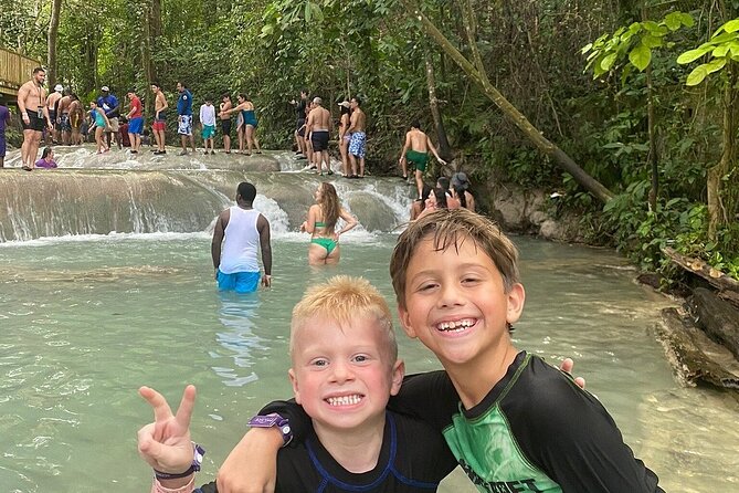 Dunn's River Falls Climb and Beach Include Entry Fee (ᵔᵕᵔ) - The waterfall climb is the reason to go