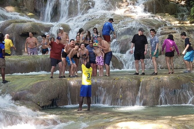 Dunn's River Falls Half Day Tour From Montego Bay - Rose, Heraldo, and Navar bring different strengths