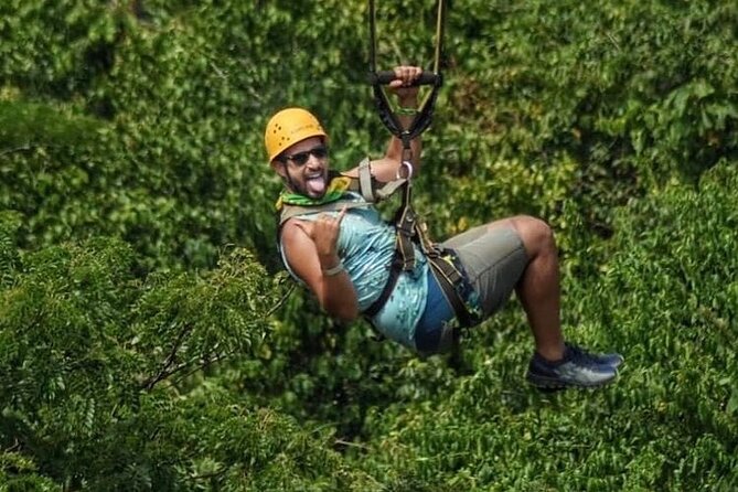 Dunn’s River Falls,Zip lining & horseback riding Combo tour from Montego Bay - Leaving Montego Bay in an air-conditioned vehicle