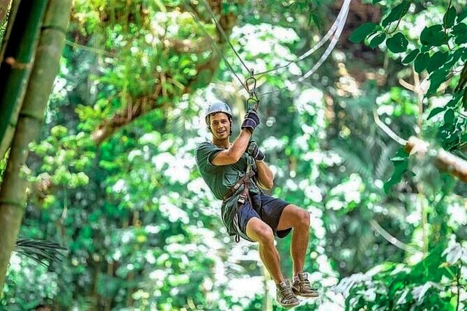 Dunns River Falls, Rafting, Zipline & Horseback from Montego Bay - Horseback riding from land into the sea