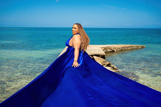 Flying Dress Photoshoot in Jamaica - The ten edited images and what they mean