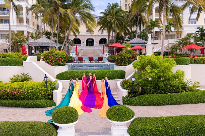 Flying Dress Photoshoot in Jamaica - What the service appears to do well